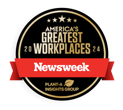 Placard for America's Greatest Workplaces